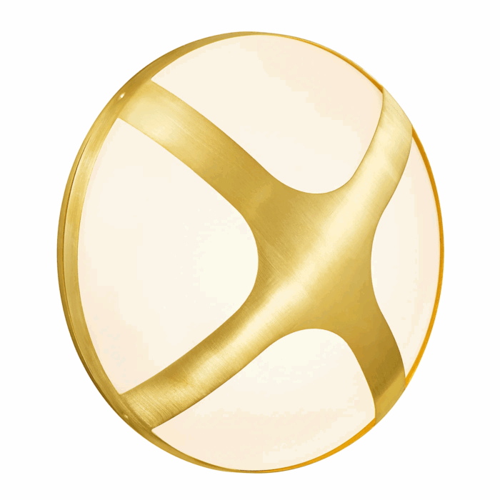 Nordlux Cross 20 udendørs væglampe messing