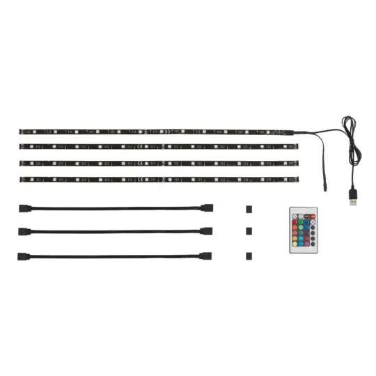 Briloner RGB LED tv lys sæt med remote