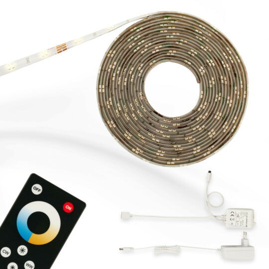 Briloner LED Strip 5 meter med remote