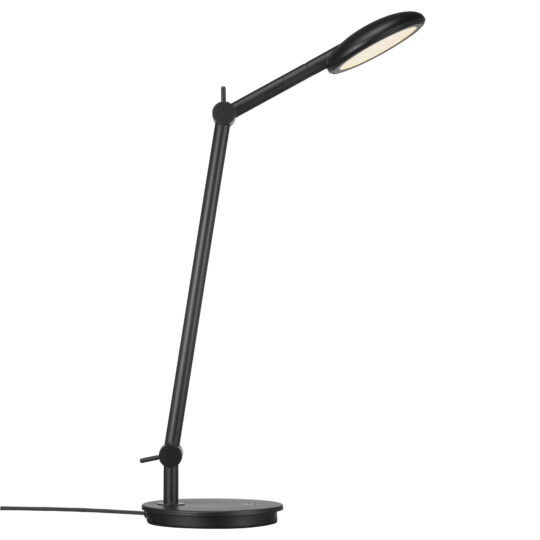 Nordlux Bend bordlampe m. dæmp og USB lader