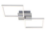 Briloner LED loftlampe 76,3 cm krom