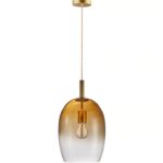 Nordlux Uma 23 glas pendel amber