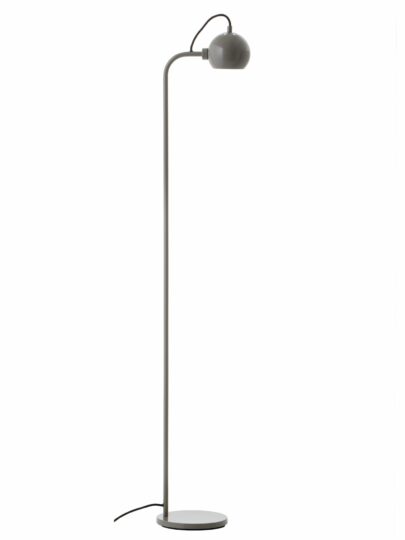 Frandsen Ball gulvlampe glossy warm grey