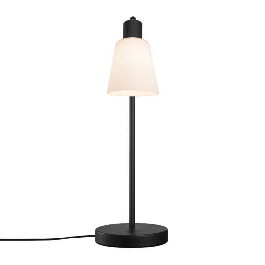 Nordlux Molli glas bordlampe hvid
