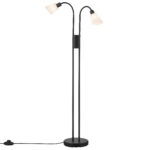 Nordlux Molli double gulvlampe sort