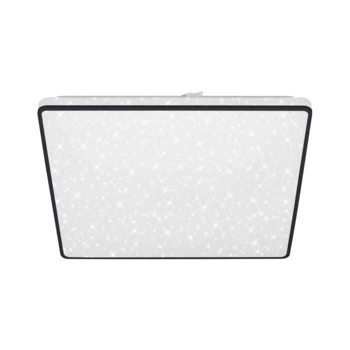 Briloner LED loftlampe med stjernehimmel, 37 cm sort