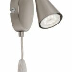 Briloner LED sengelampe 10,5 cm i krom