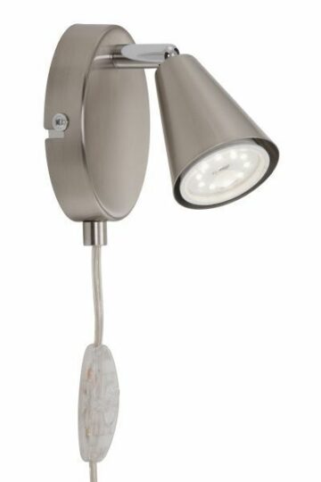 Briloner LED sengelampe 10,5 cm i krom