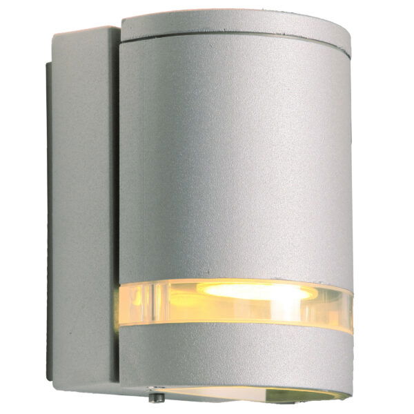 Nordlux Focus single udendørs væglampe aluminium