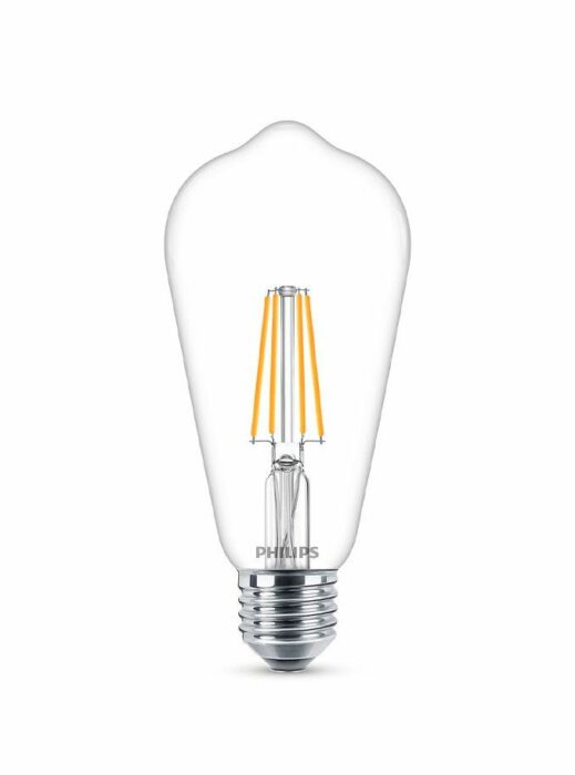 Philips LED Edison Pære 5.5W - E27