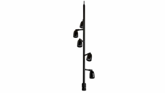 Halo Design Compass 5 Arme Pendel Sort, 81 cm