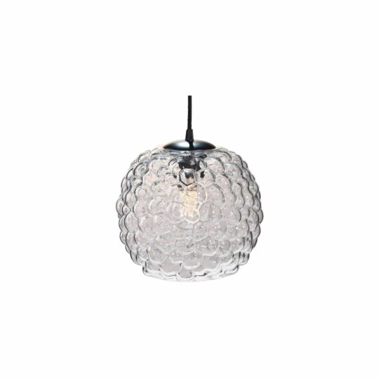 Halo Design Grape Pendel klar glas, Ø25