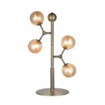 Halo Design Atom Bordlampe Antique messing, 52 cm