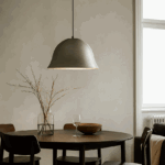 NORR11 Pendel - Cloche Two i børstet aluminium - Ø42