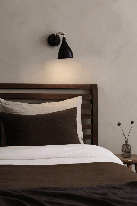 NORR11 Le Six Væglampe, Sort - Ø12