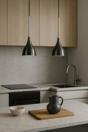 NORR11 Le Six Pendant Ø12 cm - Sort