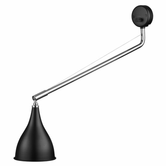 NORR11 Le Six Single Arm Væglampe, Sort