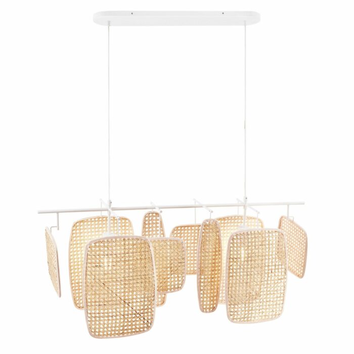 Nordlux Bali Pendel XL Bambus 101 cm - Hvid