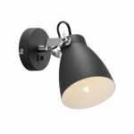 Nordlux Largo Væglampe 18cm - Sort
