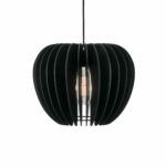 Nordlux Tribeca Pendel Ø38cm - Sort træ