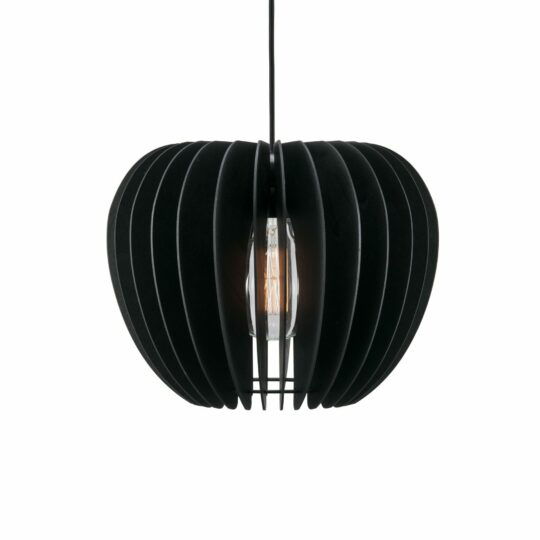 Nordlux Tribeca Pendel Ø38cm - Sort træ
