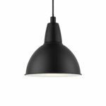 Nordlux Trude Stilfuld Pendel i Industriel Sort Design Ø21,5cm