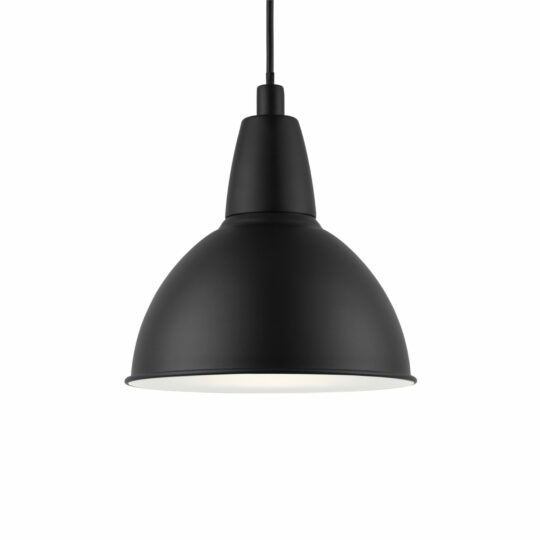 Nordlux Trude Stilfuld Pendel i Industriel Sort Design Ø21,5cm