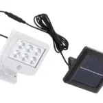 Briloner LED-udendørslampe med solcelle hvid