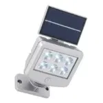 Briloner LED-udendørslampe med solcelle krom