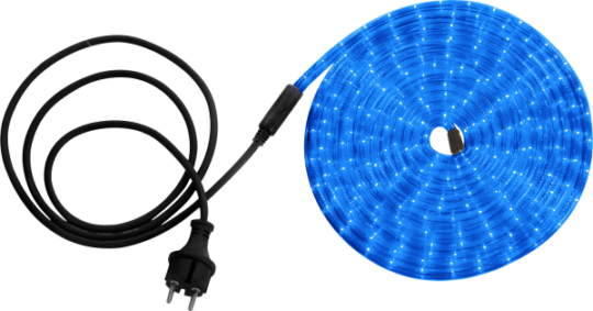 Globo udendørs LED light tube 9 meter blå