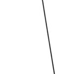 Frandsen Office Gulvlampe Matt Black, 140 cm