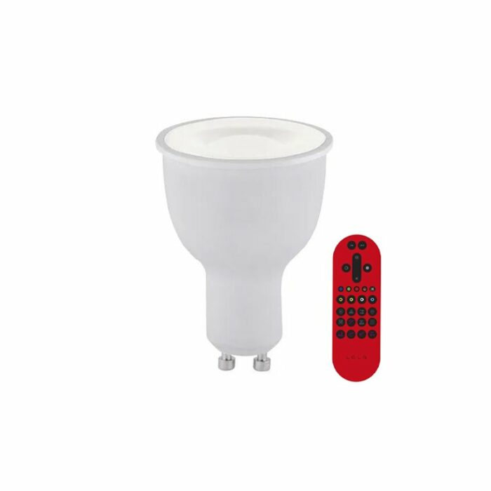 LeuchtenDirekt LED Smart Reflector Lola 6W GU10 350lm RGB + CCT Fjernbetjening App Google Alexa