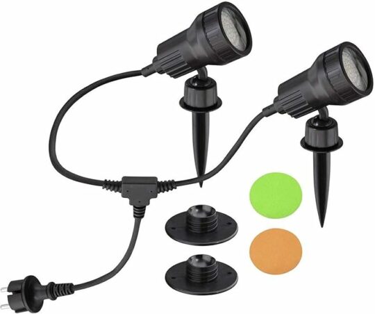 Briloner  LED Udendørs Spike Light – Sæt med 2