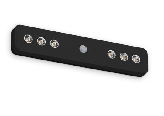 Briloner Batteri lampe sort m. sensor