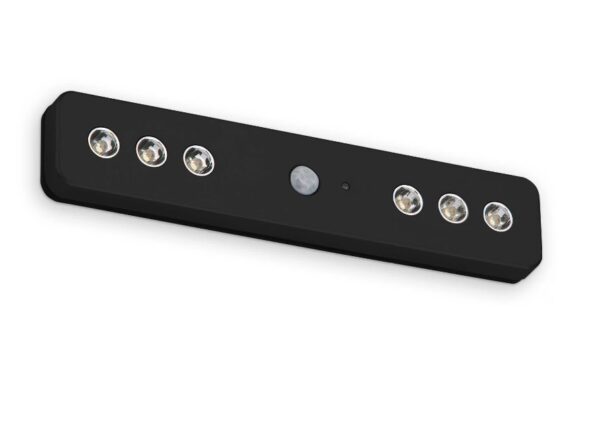 Briloner Batteri lampe sort m. sensor