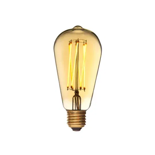 Danlamp Deko LED Pære E27 Globe Gold Dæmpbar