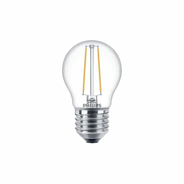 Philips Classic LED E27 filament klar 2.7W 250lm hvid dæmpbar
