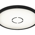 Briloner Slankt LED-Panel Med Baggrundslys 29,3cm - Sort