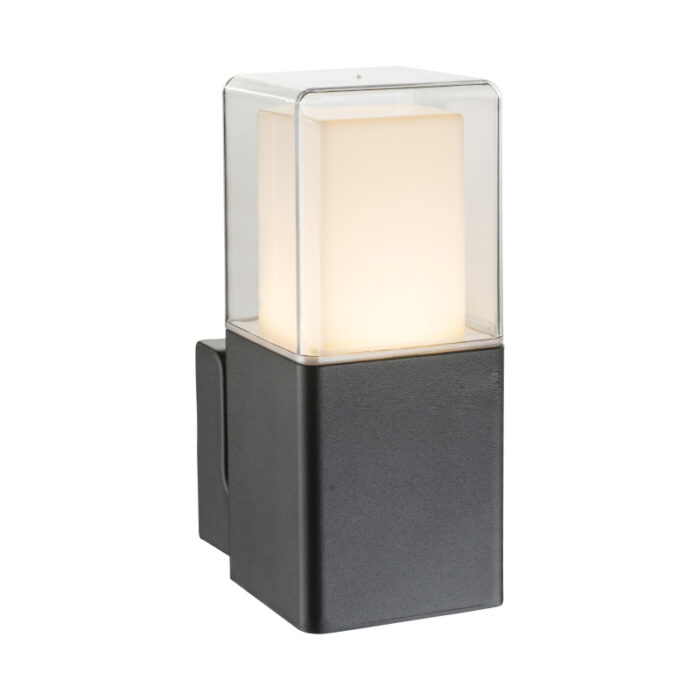 GLOBO Dalia Udendørs Væglampe Antracit 20,2 cm