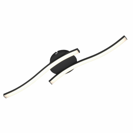 Briloner LED loftlampe sort 55,5 cm