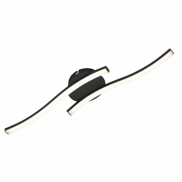 Briloner LED loftlampe sort 55,5 cm