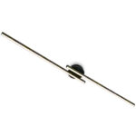 Briloner LED loftlampe sort 135 cm