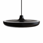 UMAGE Cassini Medium Black – Stilren pendel med integreret LED og skulpturelt design