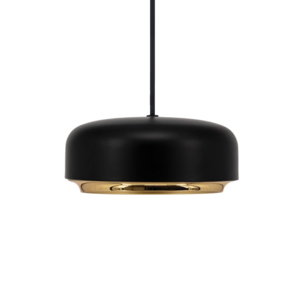 UMAGE HAZEL Mini Black – Elegant pendel i sort med integreret LED