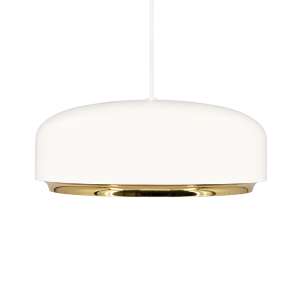 Umage Hazel Medium White – Raffineret hvid pendel med kraftig LED-lys