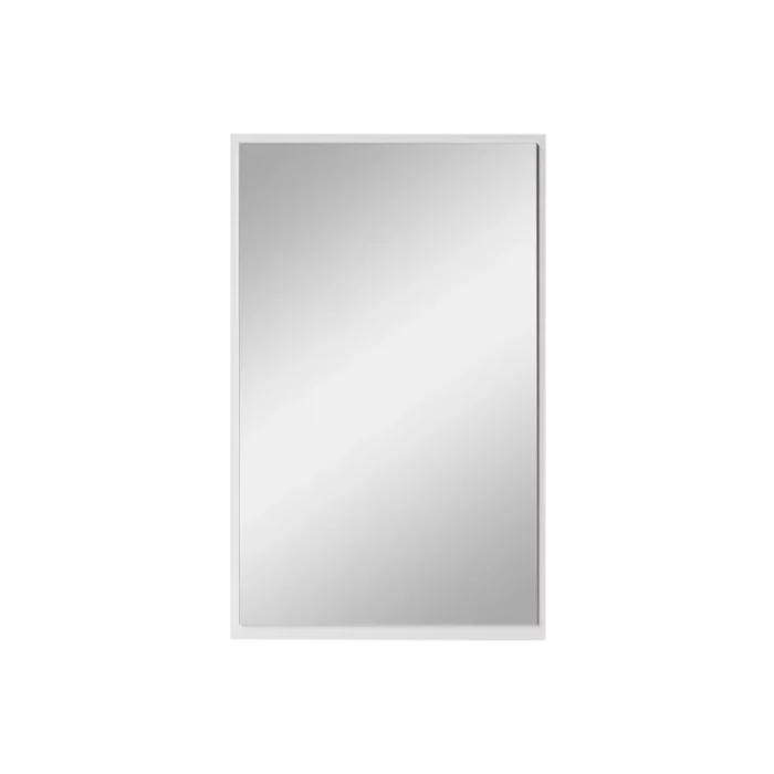 NICHBA Mirror Small vægspejl – minimalistisk dansk design i hvid