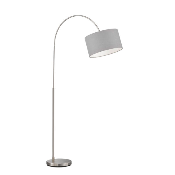 Fischer & Honsel Arc Gulvlampe Mat Nikkel 170 Cm