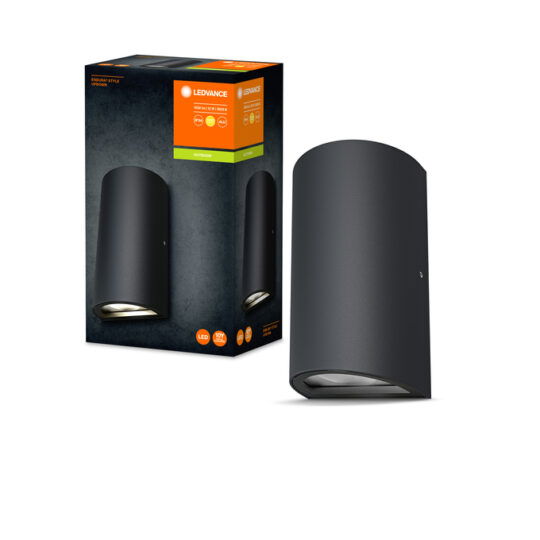 Ledvance Udendørslampe Endura Style Updown 12 Watt LED Antracit Væglampe