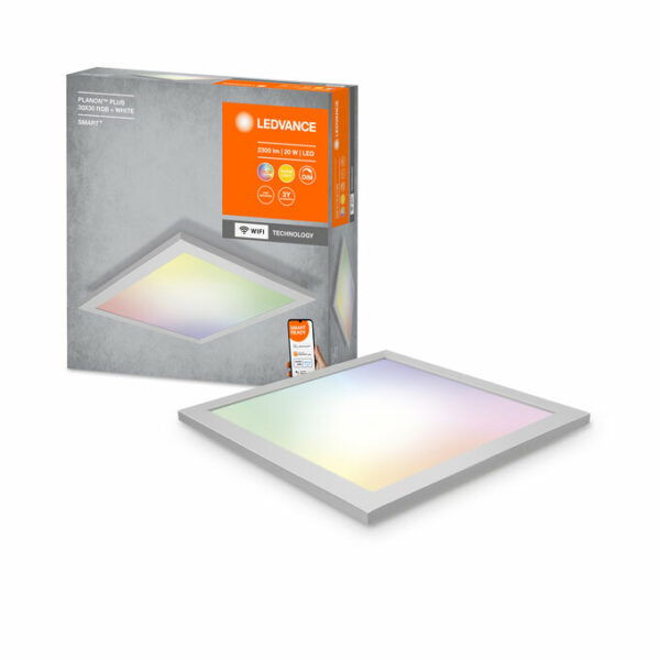 Ledvance Loftlampe Planon Plus 20 Watt 30 x 30 cm loftlampe Wifi RGB + Hvid