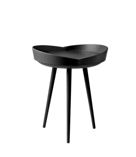 FDB Møbler Bakketop D106 – Elegant bakkebord i bøg og sort
